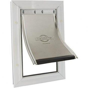 Petsafe Puerta De Aluminio N620 Blanca M