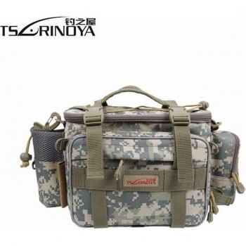 Bolsa de Cintura para Pesca Outdoor TSURINOYA 27x10x19cm 600D