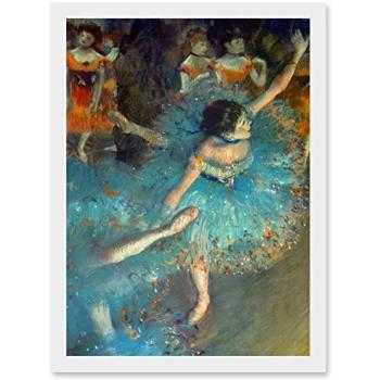 Classic Ballet Scene – Edgar DeGAS Framed A4 Print