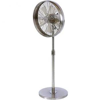 Beacon Breeze Standventilator, chromfarben, leise