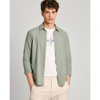 Camisa Casual Verde Pepe Jeans – Algodón, XL