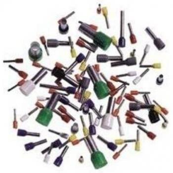 Embout simple d'extrémité de câble LAPP AHI DIN N10/12RD 61801830 10 mm² × 12 mm partiellement isolé rouge – 100 pièces
