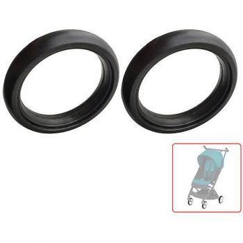 Cubierta de rueda compatible con Pram Cybex Libelle