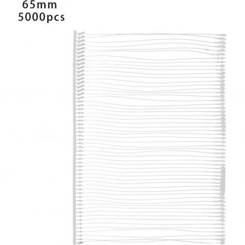 Attaches d'étiquettes blanches, 5000 pièces pour dispositifs d'étiquetage