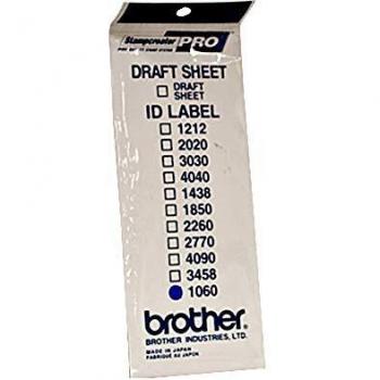 Brother ID1060 10×60 mm Label Sheet Bundle