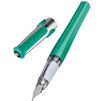 Pelikan Pelikano Füllhalter, grüne Ausführung, Feder M