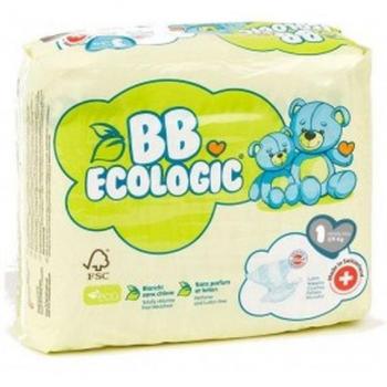 BBECO Pañales Ecológicos Talla 1 (2-5 Kg) 27 Unidades