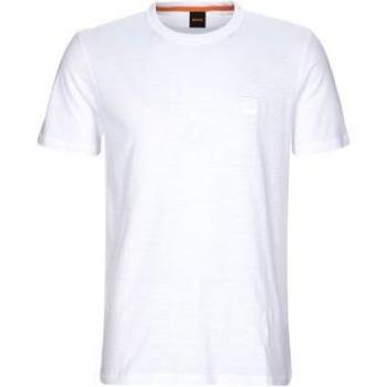 T-shirt BOSS Tegood en coton blanc