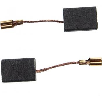 VHBW 2x Spazzole Motore per Bosch GWS (6‑115/7‑115/7‑125/8‑115) – 17×10×5 mm