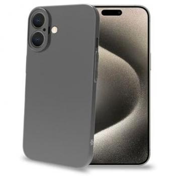 IPhone 16 SpaceCover von CELLY – schlank & robust, schwarz