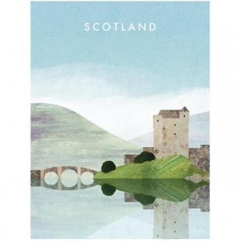 Eilean Donan Castle Scenic Canvas 40cm