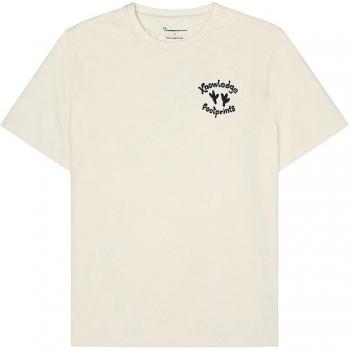 KnowledgeCotton Apparel Basic T-Shirt Creme für Herren XL
