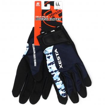Xesta Marine‑Camo Handschutz für Jiggering – Größe LL, Schwarz 1881