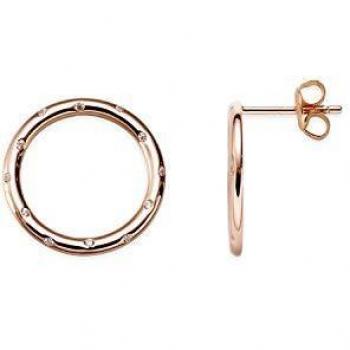 XENOX Ohrstecker „Flash“ in 925 Sterling, Zirkonia-Glanz