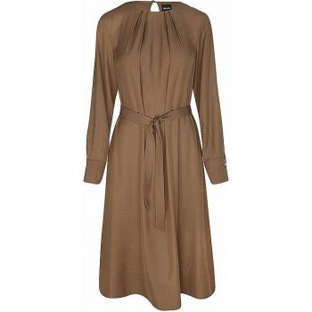 Robe Midi DOCELIA Marron par BOSS 40