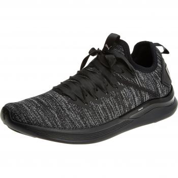 PUMA Ignite Flash Evoknit Satin, Sneakers Basse Donna, Nero