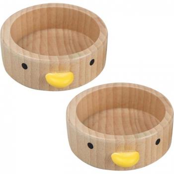 2-Piece Small Animal Feeding Bowls
