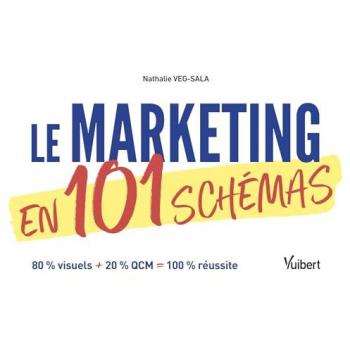 Le marketing en 101 schémas: 80 % visuel et 20 % QCM : 100 % réussite !
