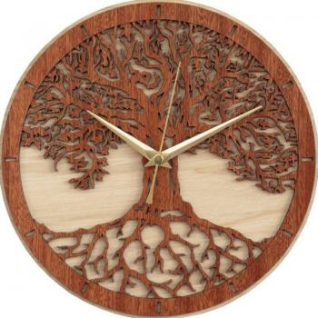 Reloj Madera Vida en Pared