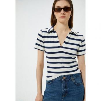 Koton Damen Viskose Poloshirt