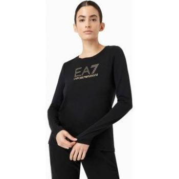 Blusa EA7 Emporio Armani Nera Regular Fit S