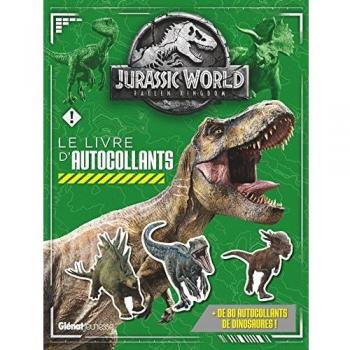 Jurassic World, fallen kingdom : le livre autocollants
