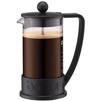 Bodum Brazil 3 Cup Cafetiere 12oz Black