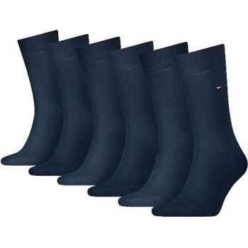 Pack 6 Paires de Chaussettes Hautes Tommy Hilfiger