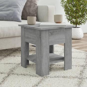VidaXL Engineered Wood Coffee Table in Grey Sonoma 40x40x42 cm