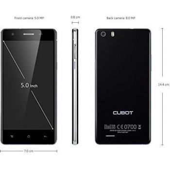 CUBOT X16S 5 Android 6.0 Dual Cámara