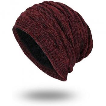 Men's Solid Color Cashmere Hat