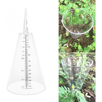 Gauges de pluie transparentes pour extérieur