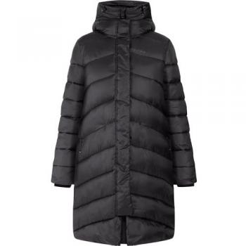 Didriksons Marion-Damen-Parka Grau/Schwarz Größe 34