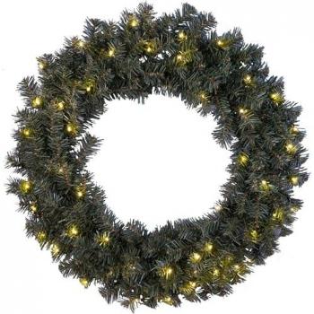 STAR TRADING Dekokranz LED-Tannenkranz Ottawa, beleuchtet