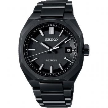 Seiko Astron 3ª Serie: Reloj Solar y Radio en Negro