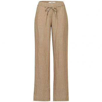 BRAX Leinenhose FARINA für Damen, beige, 42 (kurz)