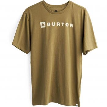 T-shirt Burton Marron Clair à Manches Courtes