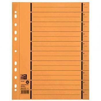 Intercalaires manila A4 XL avec perforation