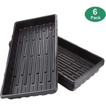 Plateaux de germination en plastique pour serre hydroponique, 6 paquets