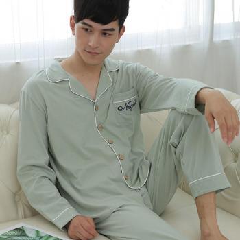 Men's Spring Autumn Pajama Set