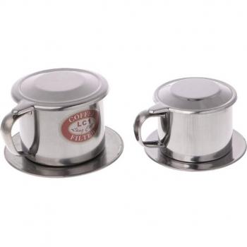 Ensemble complet café vietnamien : filtre en acier, pot infusion, et tasse délicieuse