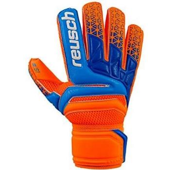 Reusch Prisma Prime S1 für Männer – Torwarthandschuhe Orange/Blue/Orange, Größe 9.5
