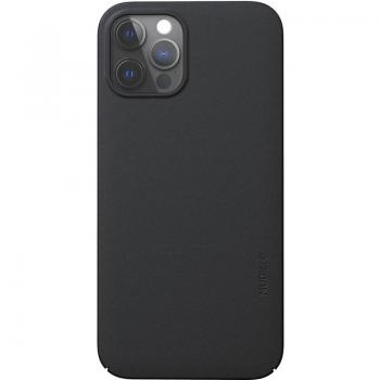Nudient Black Thin Case for iPhone 12/12 Pro