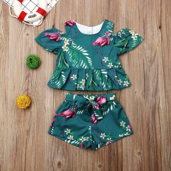 Vêtements de bain florals pour enfants filles (6M-4T)
