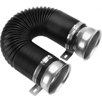 Tuyau d'air froid flexible avec support 76MM