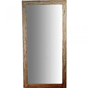 Cream Finish Hanging Wall Mirror