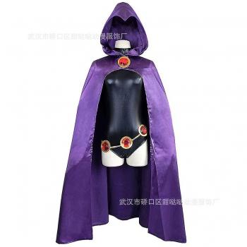 Disfraz Zentai de Raven para Fiestas de Disfraces