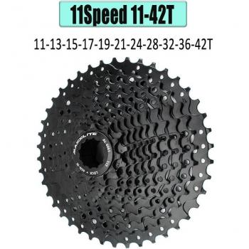 Cassette VTT 8-12 vitesses 11-50T compatible Shimano HG