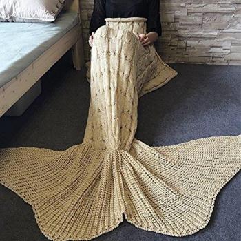 YOWAO Coperta Sirena per Sofà