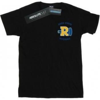 Camiseta de manga corta con impresión de pecho femenino Riverdale